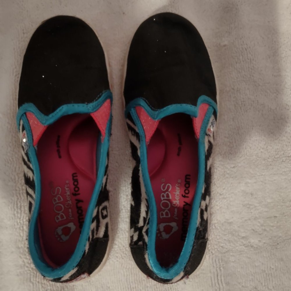 Bobs From Skechers Memory Foam Slip-on Shoe